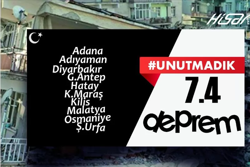 Hisar olarak Asrın Felaketini Unutmadık